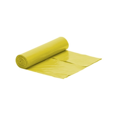 Worek żółty na śmieci LDPE 60L/rolka 50 szt